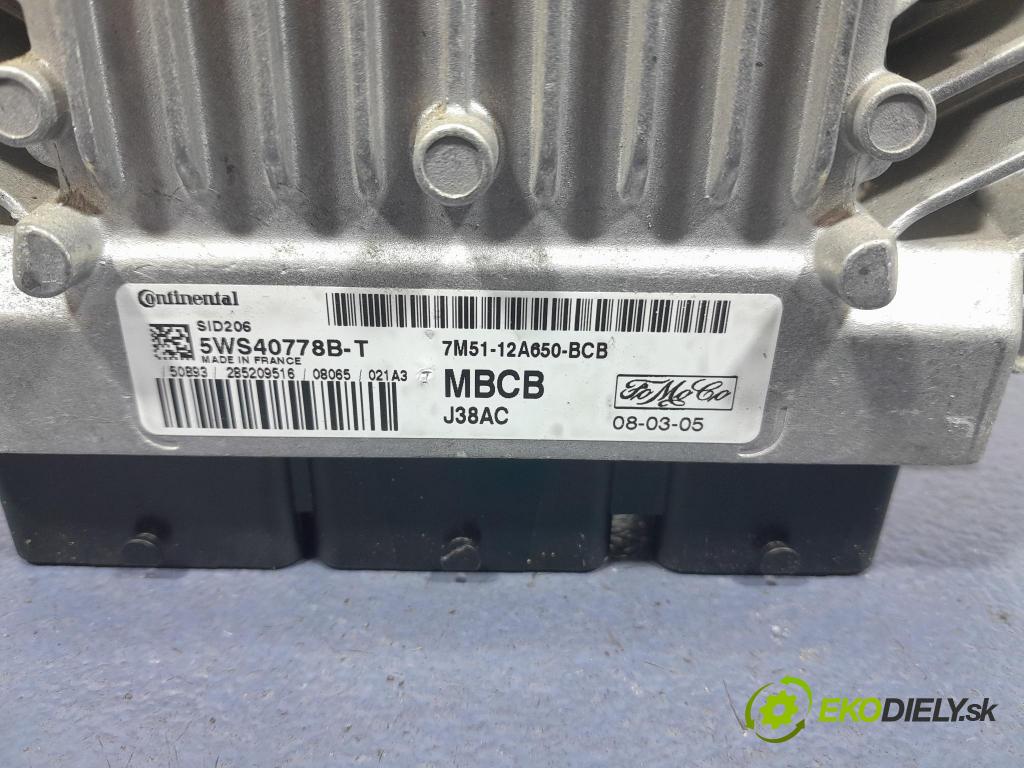 Ford Focus 2008 riadiaca jednotka Motor: 7M51-12A650-BCB