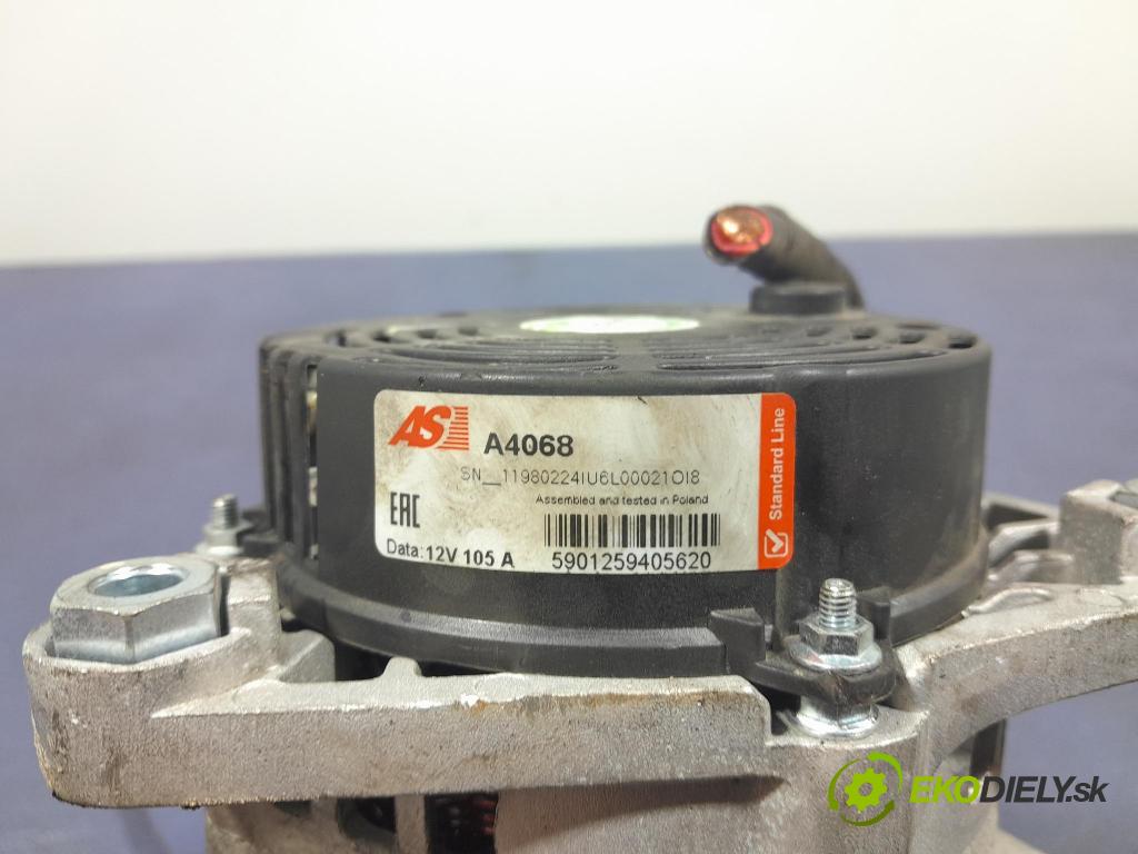 Ford Focus 2008 Alternator A4068