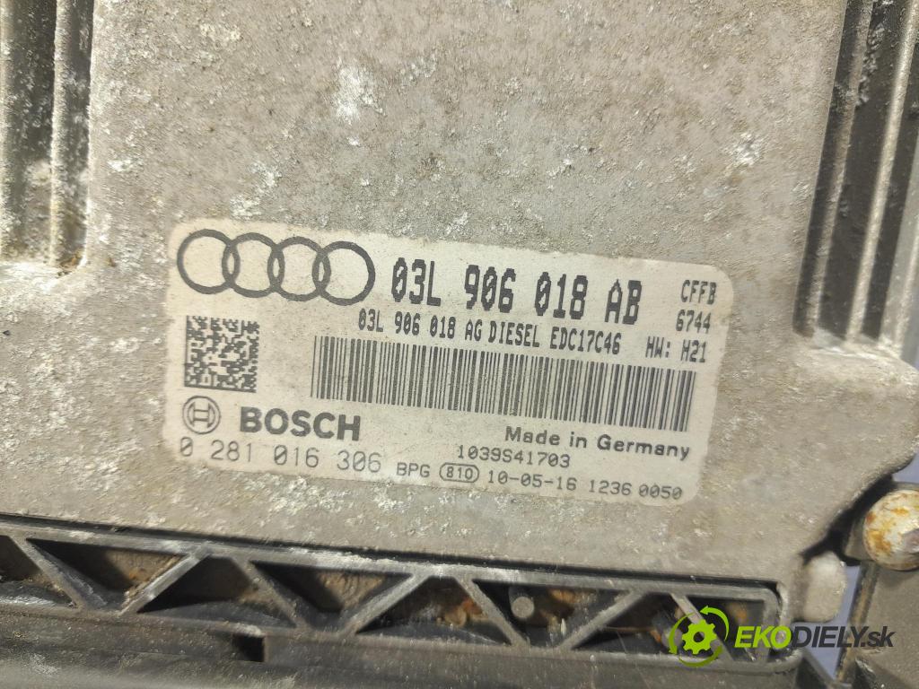 Audi A3 2010 riadiaca jednotka Motor: 03L906018AB