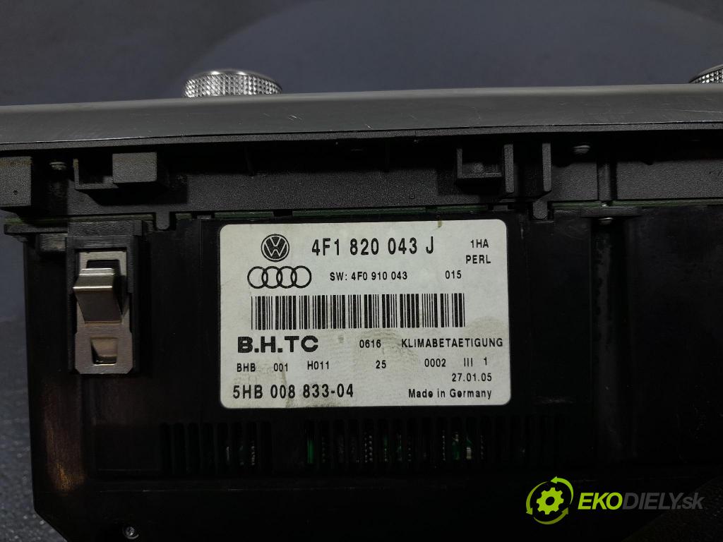 Audi A6 2005 Přepínač Klimatizace: Proud vzduchu 4F1820043J