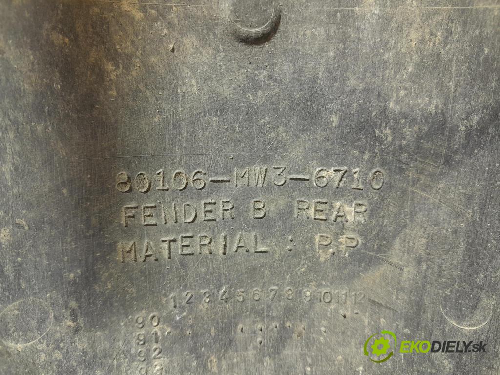 Honda CB 1995 blatník zad Vľavo: 80106-MW3-6710