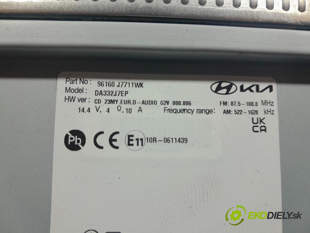 Kia Ceed 2023 Radio I Navigácia: 96160-J7711WK