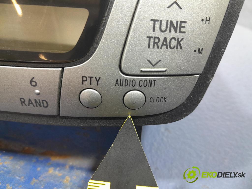 Toyota Aygo 2006 Radio I Navigácia: 86120-0H010