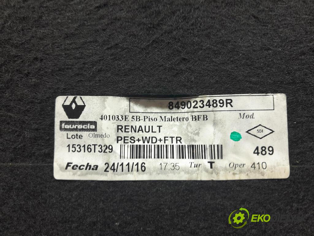 Renault Megane 2017 koberec do auta 849023489R