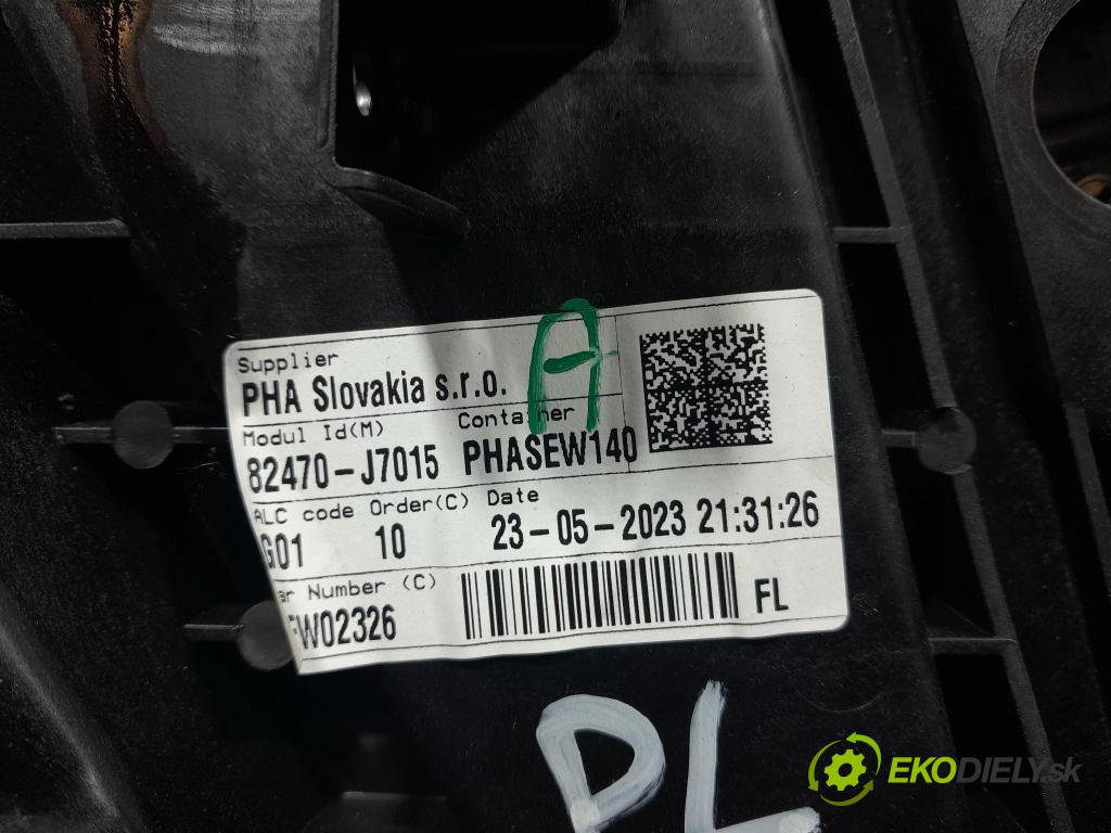 Kia Ceed 2023 mechanizmus okna Okná: Predné Vľavo: 82470-J7015