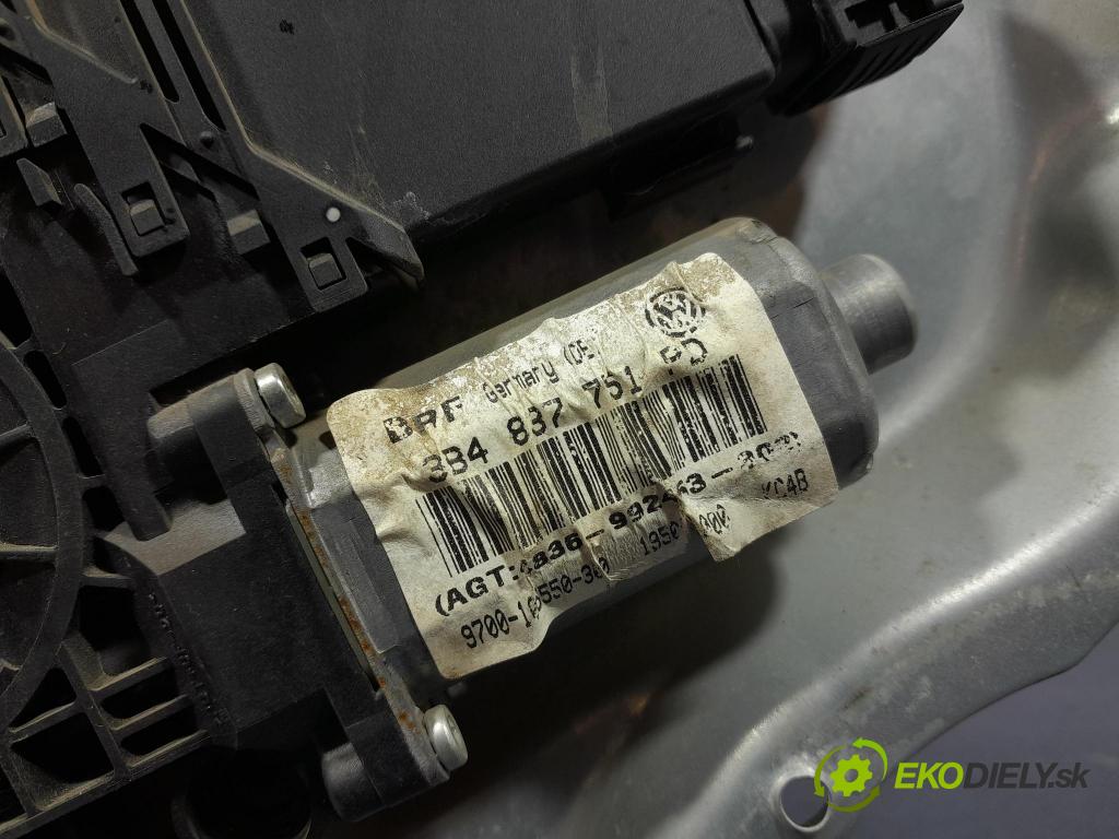 Vw Passat 2004 mechanizmus okna Okná: Predné Vľavo: 3B4837755D