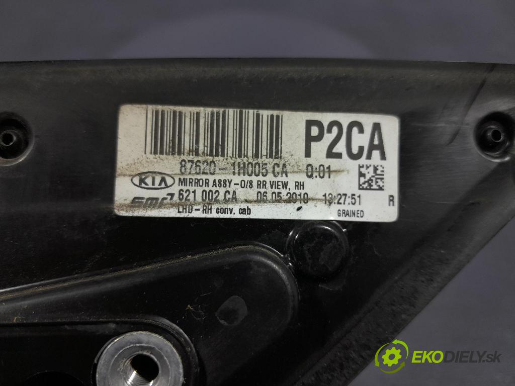 Kia Ceed 2010 zrkadlo pravé 87620-1H005