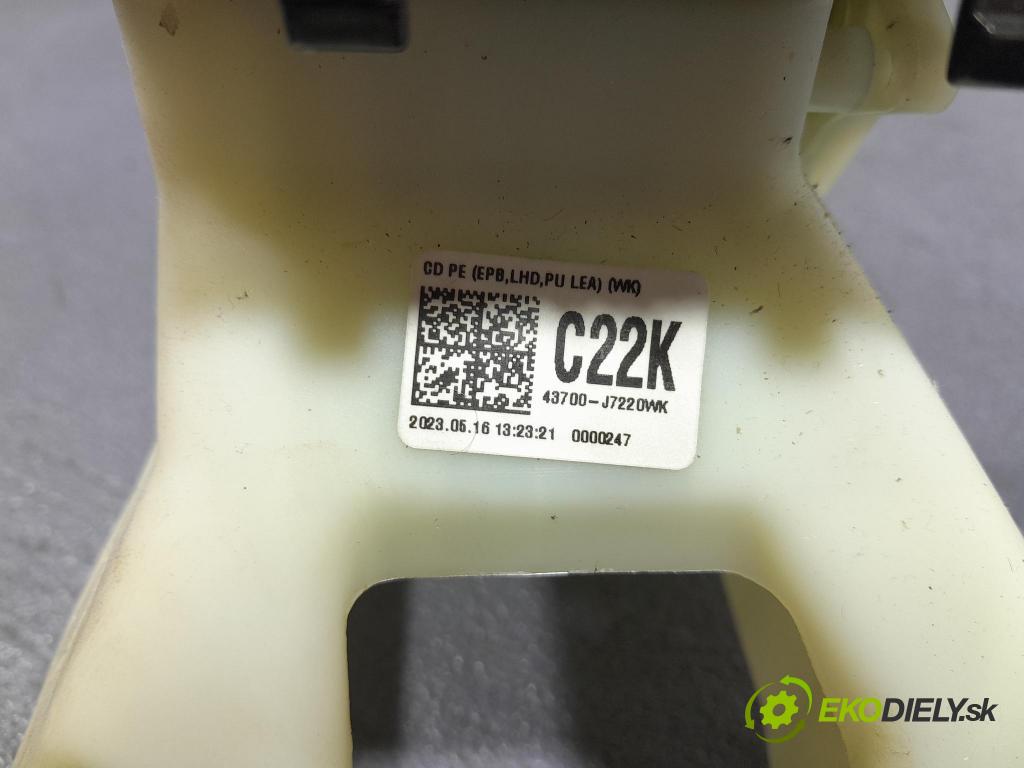 Kia Ceed 2023 kulisa Změny Ozubené kola: 43700-J7220WK