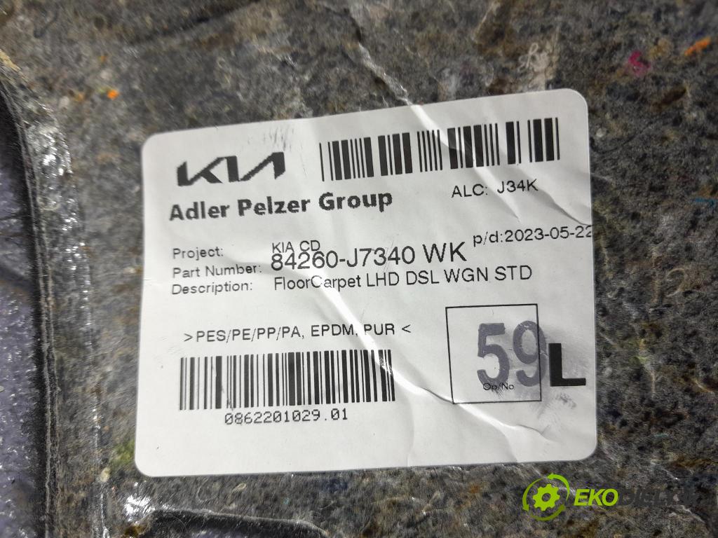 Kia Ceed 2023 koberec do auta 84260-J7340WK