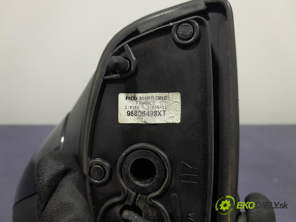 Peugeot 207 2011 zpětné zrcátko Vlevo, odjet: 96806498XT
