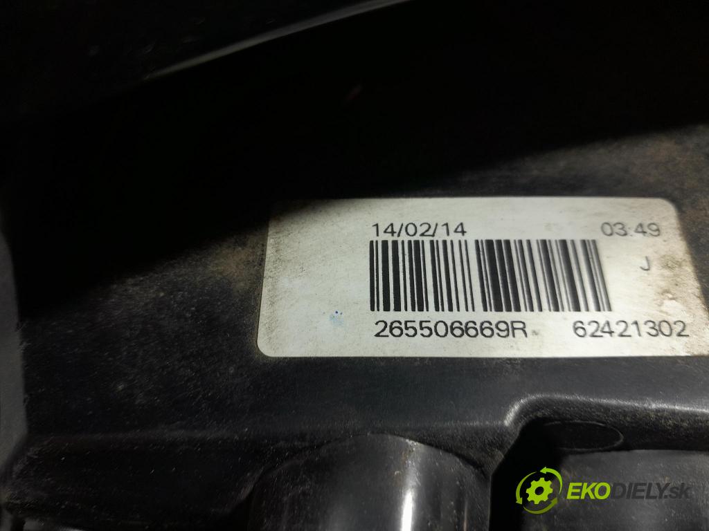 Dacia Sandero 2014 světlo Zad: Práva: Mimo: 265506669R
