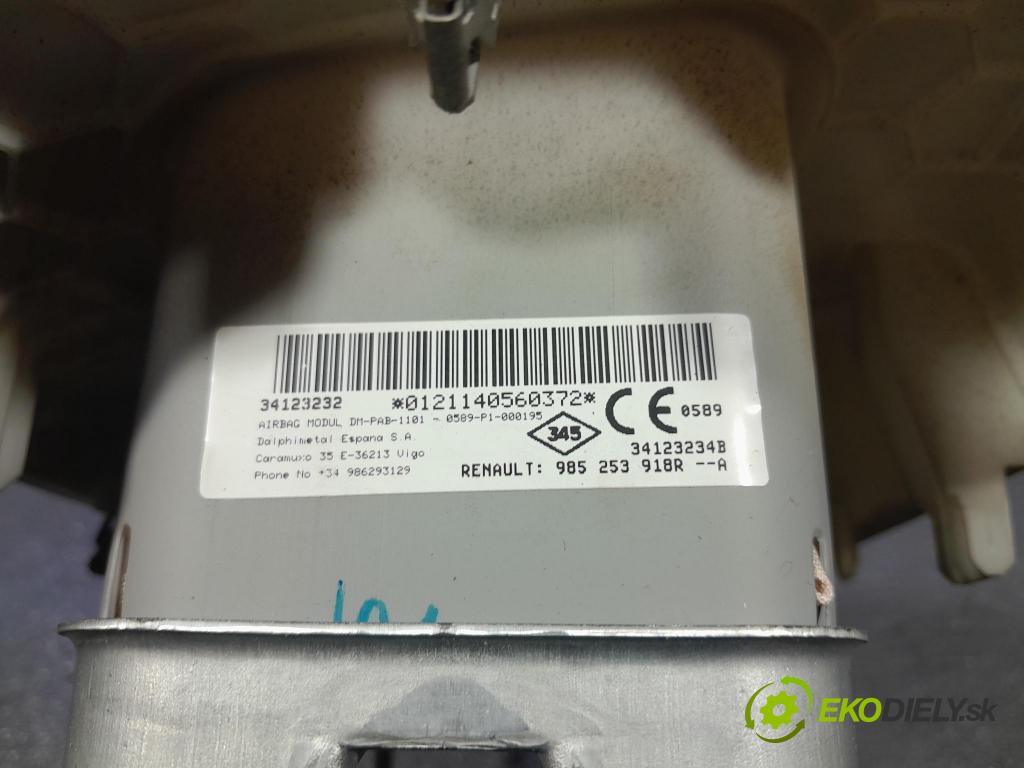 Dacia Sandero 2014 Airbag: Cestující: x 985253918R