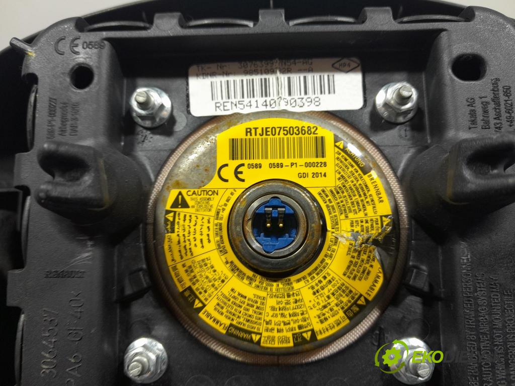 Dacia Sandero 2014 Airbag: Řidiči: x 985109782R