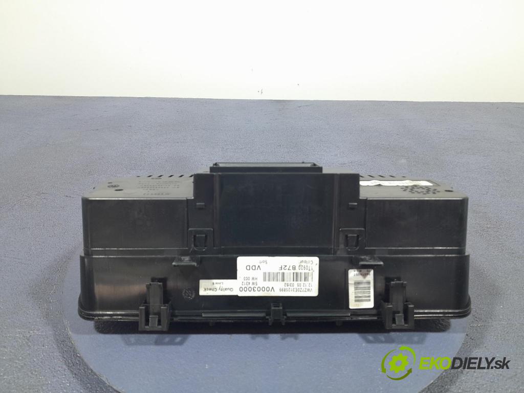 Vw Touran 2006 Přístrojová deska 1T0920872F