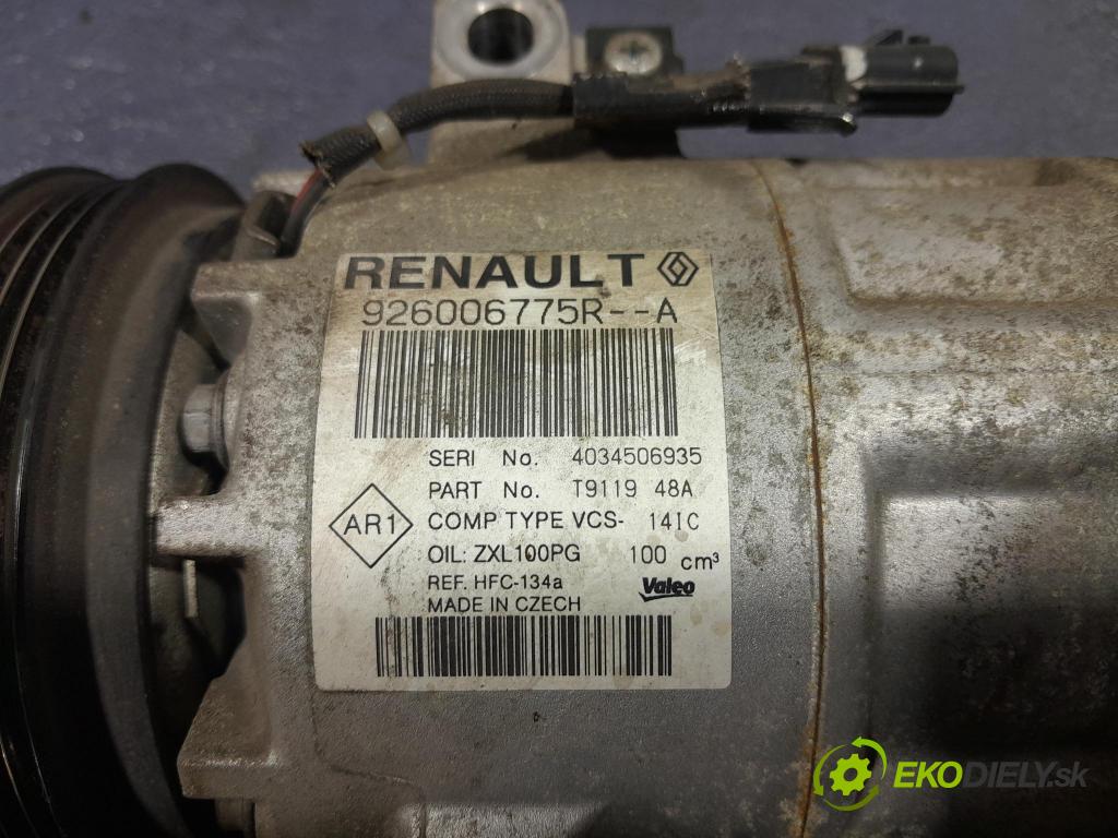 Dacia Sandero 2014 Kompresor: Klimatizace: 926006775R