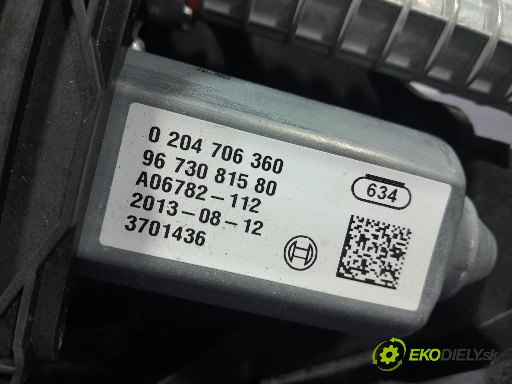 Peugeot 5008 2013 kulisa Brzda: Manuál 9673081580