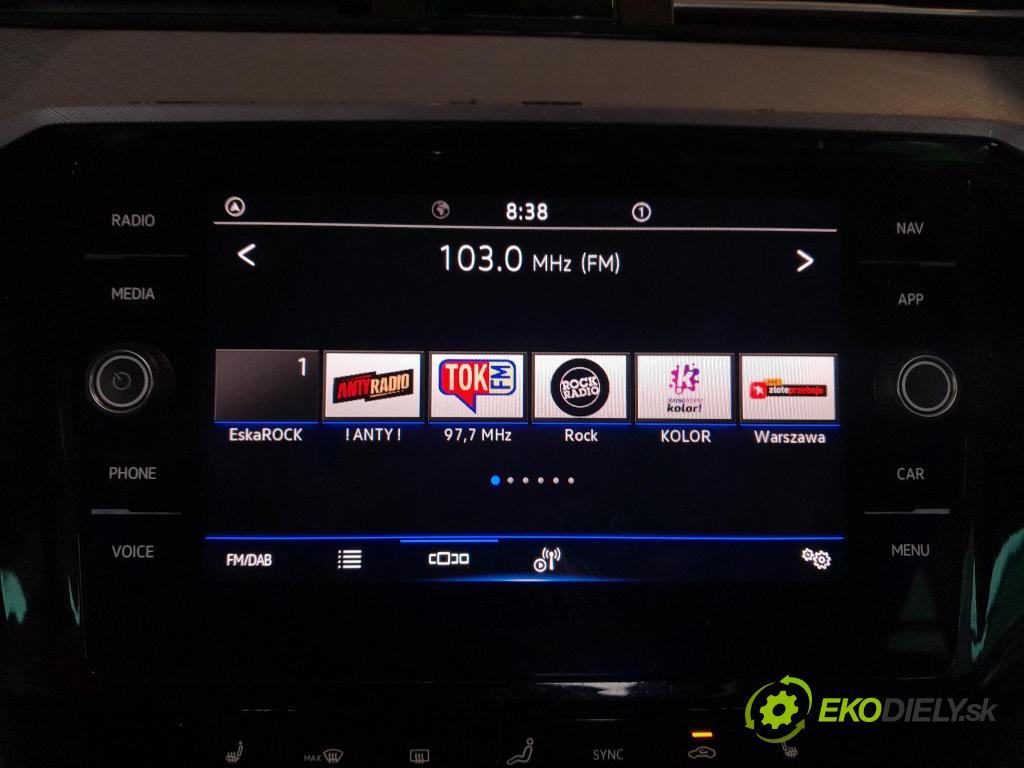 Vw Passat 2021 Radio I Navigace: 5G6919605B