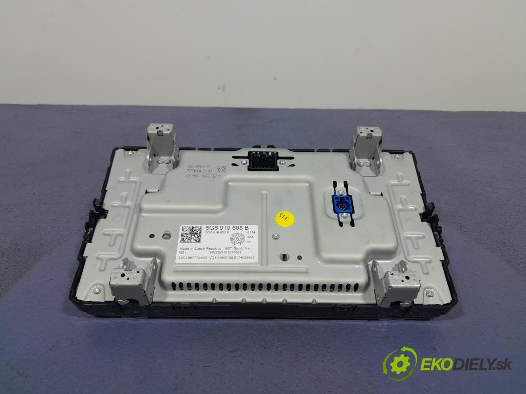 Vw Passat 2021 Radio I Navigace: 5G6919605B