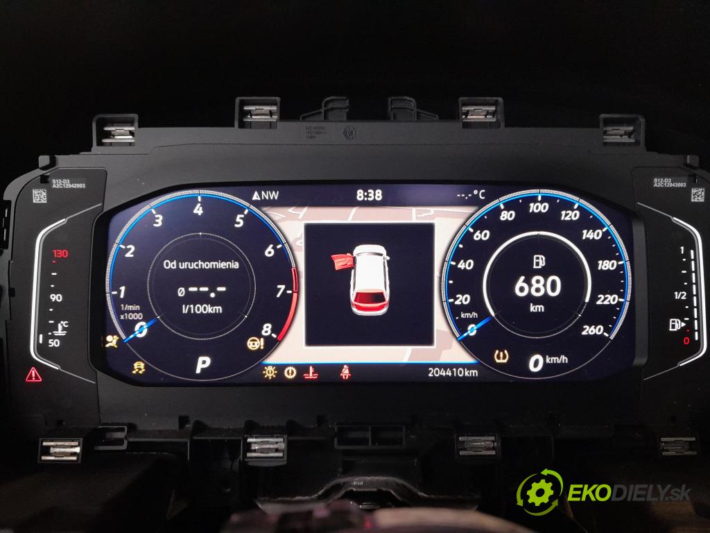 Vw Passat 2021 prístrojovka/ budíky 3G0920320B