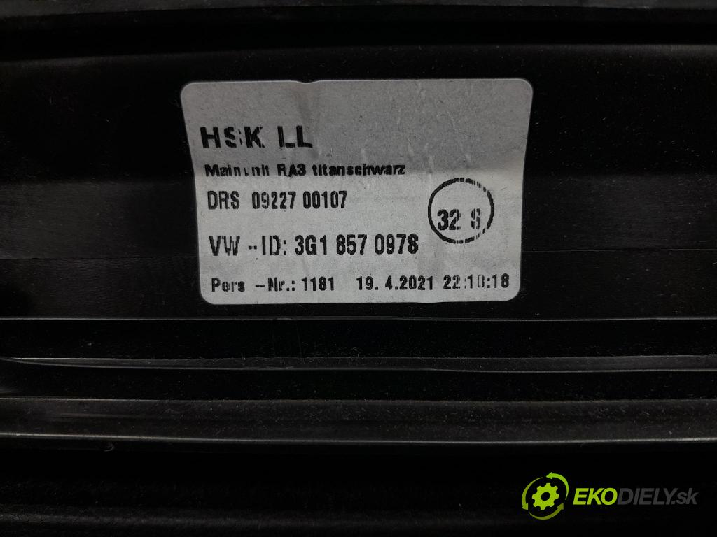 Vw Passat 2021 kastlík 3G1857097S
