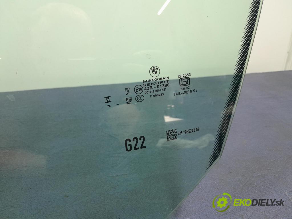 Bmw M4 2025 sklo dvere Predné ľavá 7955243
