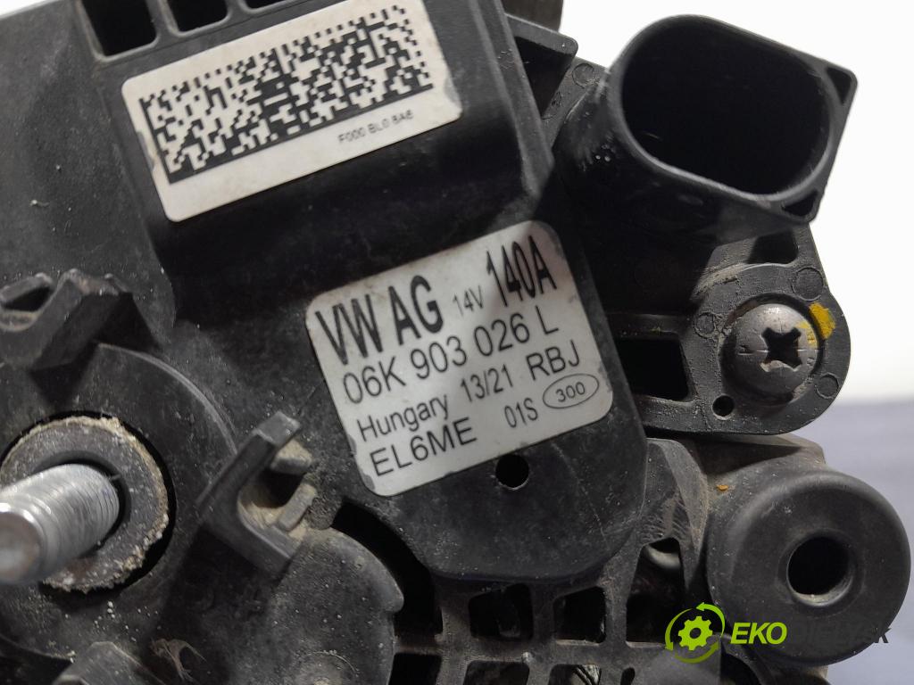 Vw Passat 2021 Alternator 06K903026L