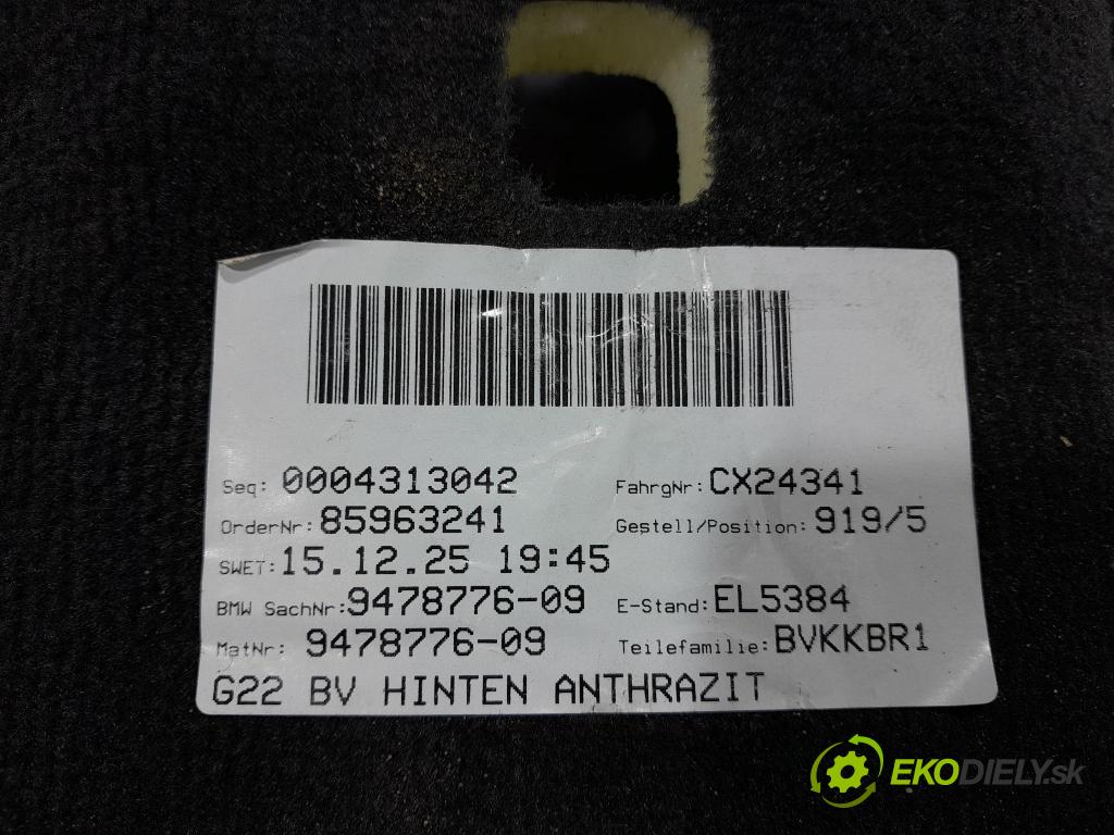 Bmw M4 2025 koberec do auta 9478776