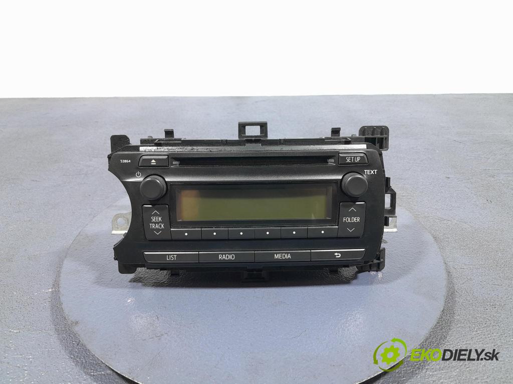 Toyota Yaris 2012 Radio I Navigace: 86120-0D640