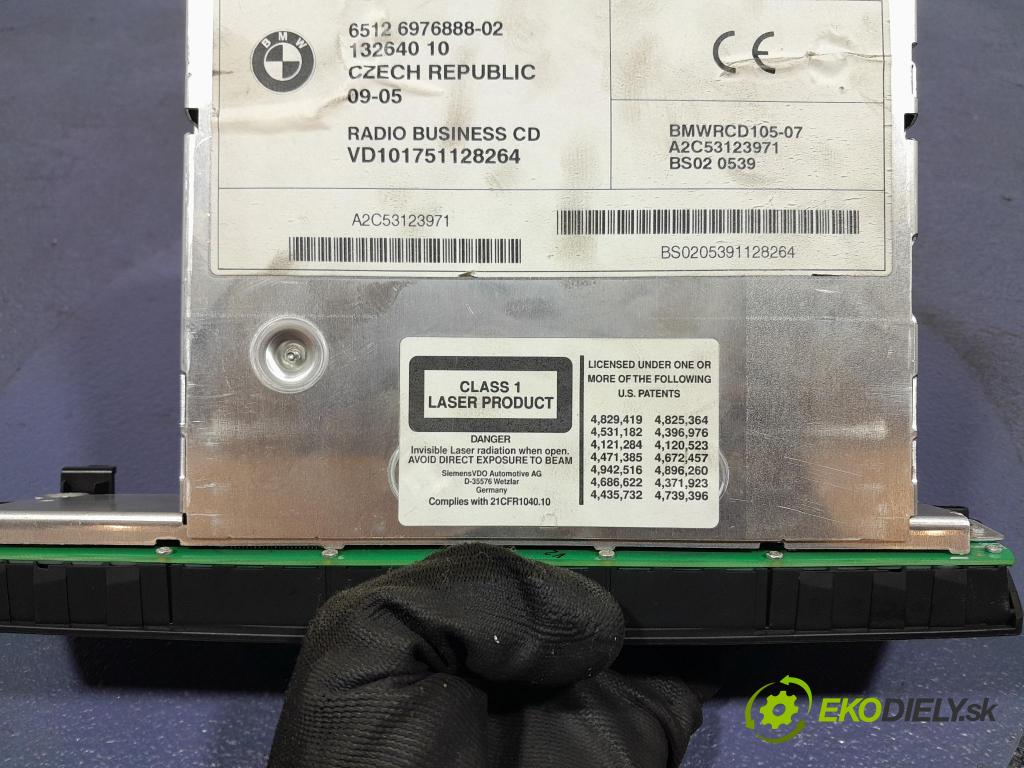 Bmw X3 2005 Radio I Navigace: 6976888