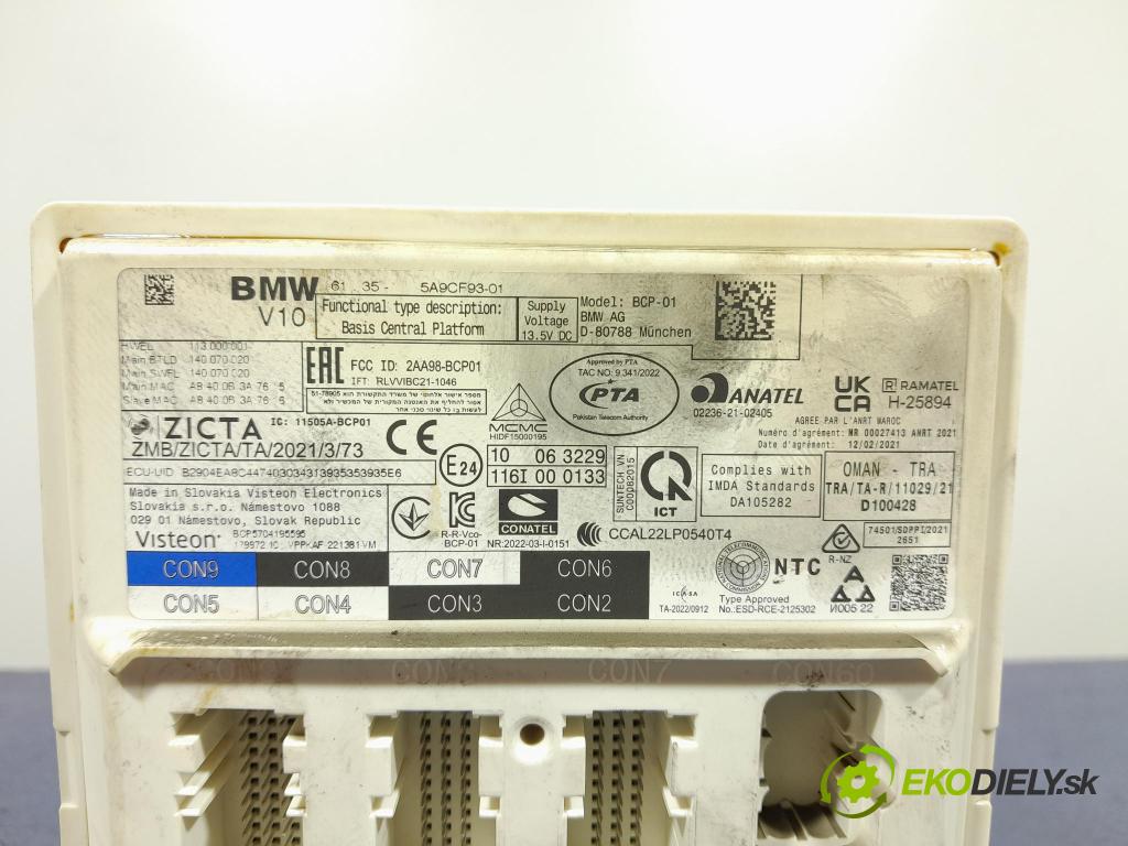 Bmw Seria 7 2023 řídící jednotka 5A9CF93