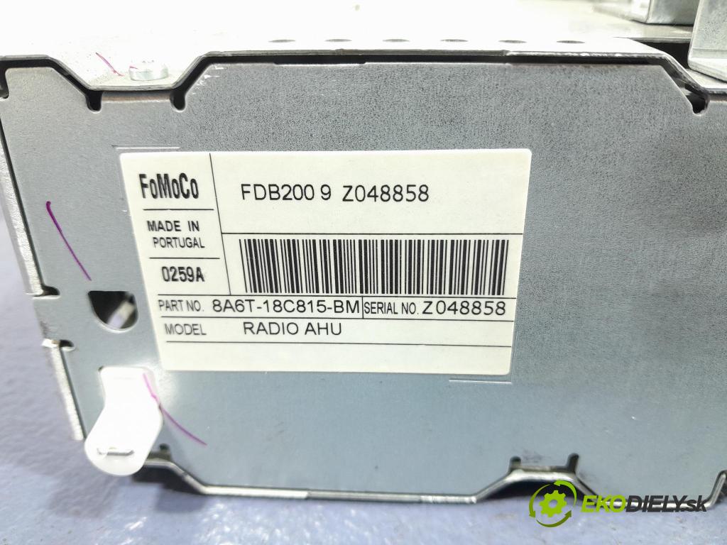 Ford Fiesta 2009 Radio I Navigácia: 8A6T-18C815-BM