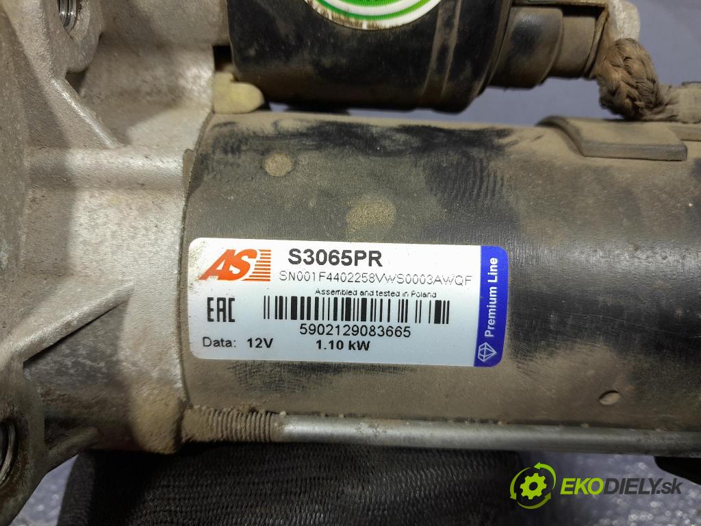 Ford Fiesta 2009 štartér S3065PR