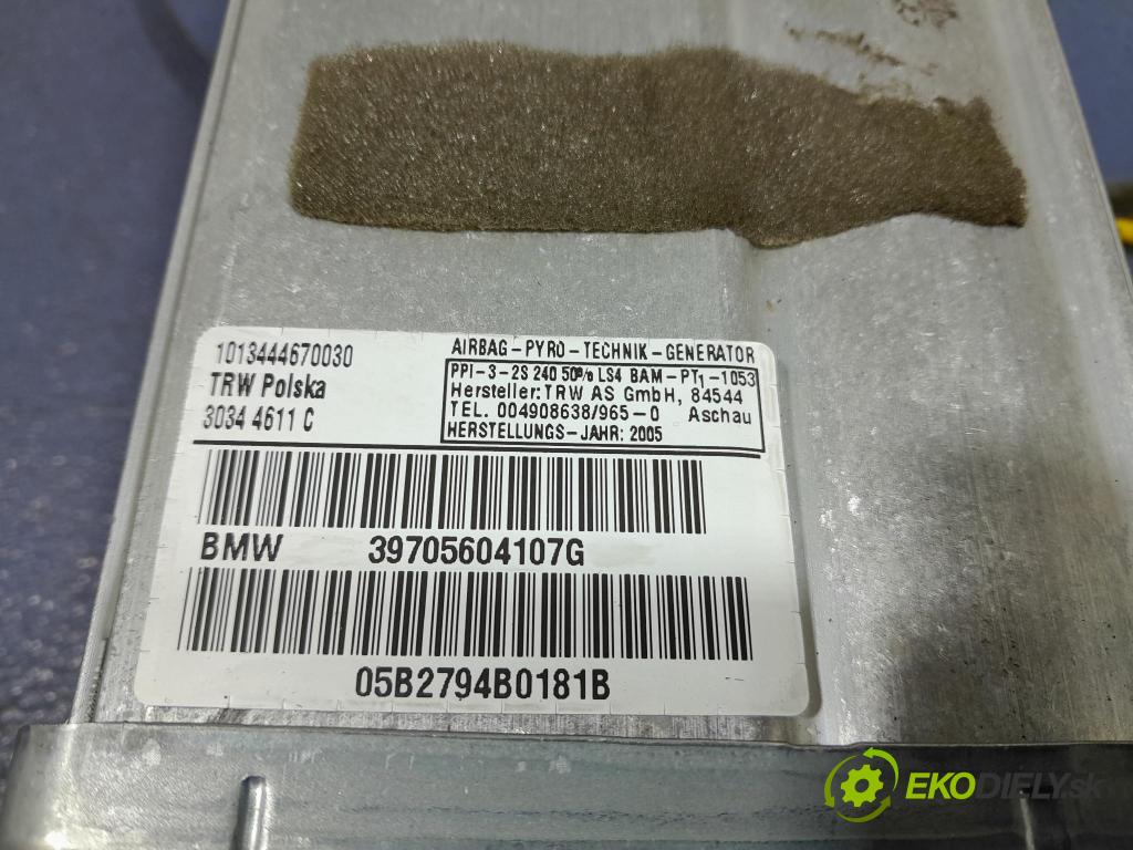 Bmw X3 2005 Airbag: x 305714399001