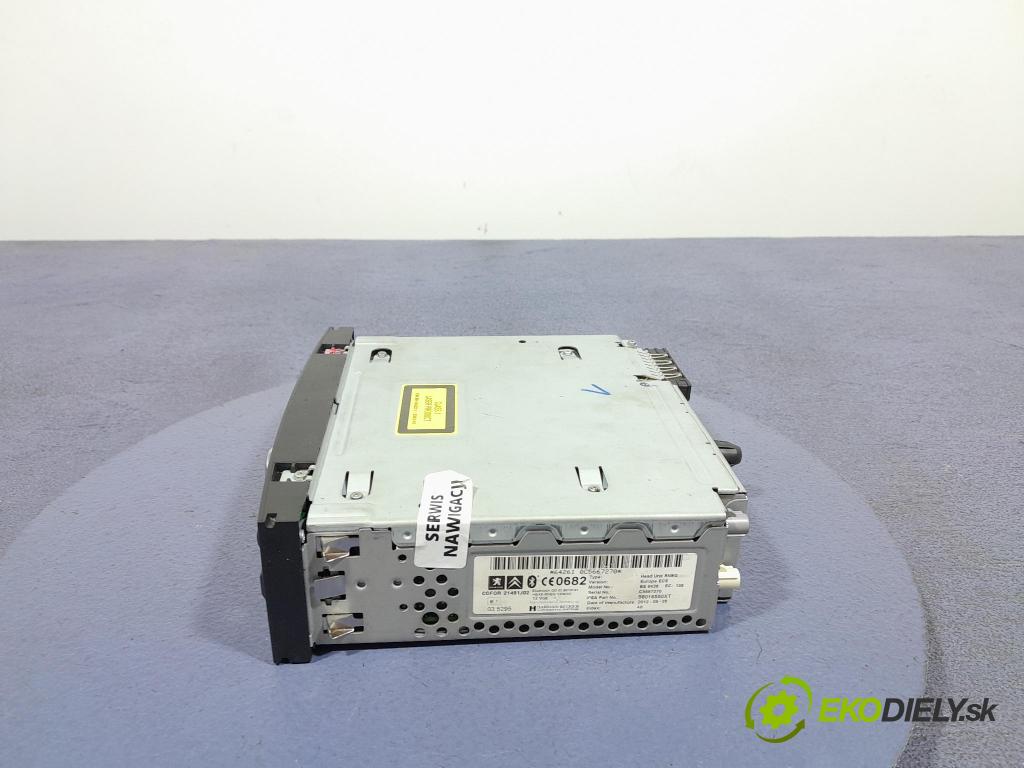 Peugeot 3008 2012 Radio I Navigácia: 98016550XT