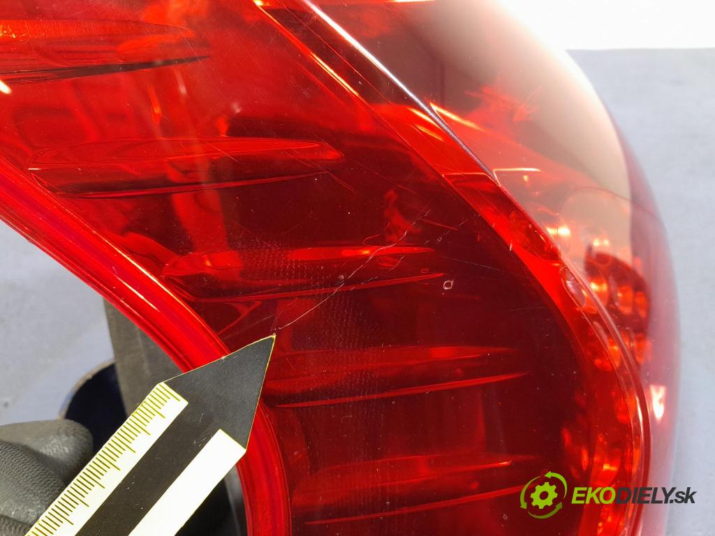 Peugeot 3008 2012 svetlo / reflektor zad ľavá Vonkajsia: 9683460880