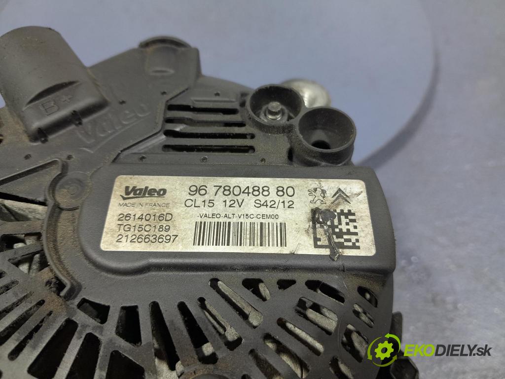 Peugeot 3008 2012 Alternator 9678048880