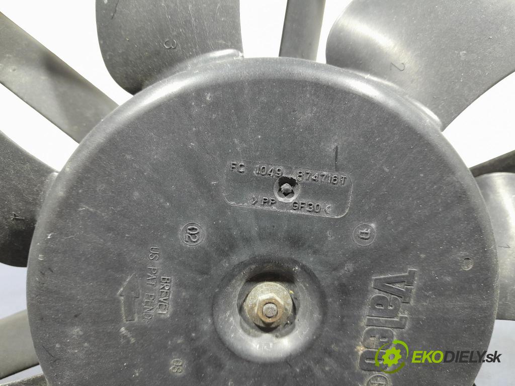 Peugeot 3008 2012 Ventilátor Chladič: 1049874716T
