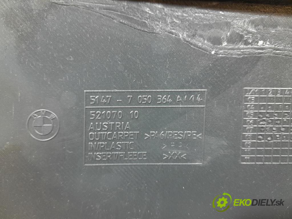 Bmw Seria 5 2008 Čalounictví: kufra: 7050364