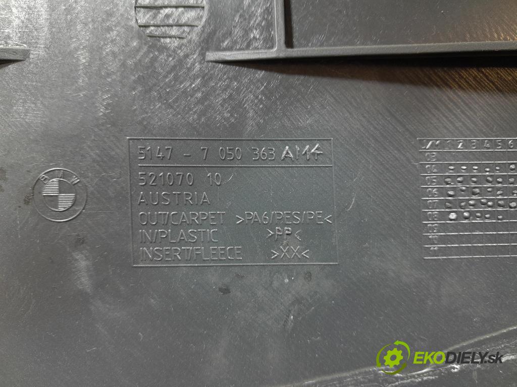 Bmw Seria 5 2008 Čalounictví: kufra: 7050363
