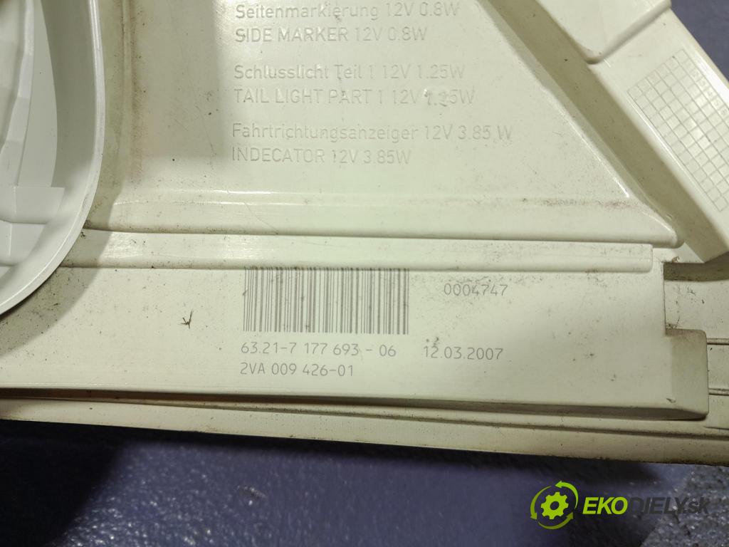Bmw Seria 5 2008 svetlo / reflektor zad ľavá Vonkajsia: 7177693