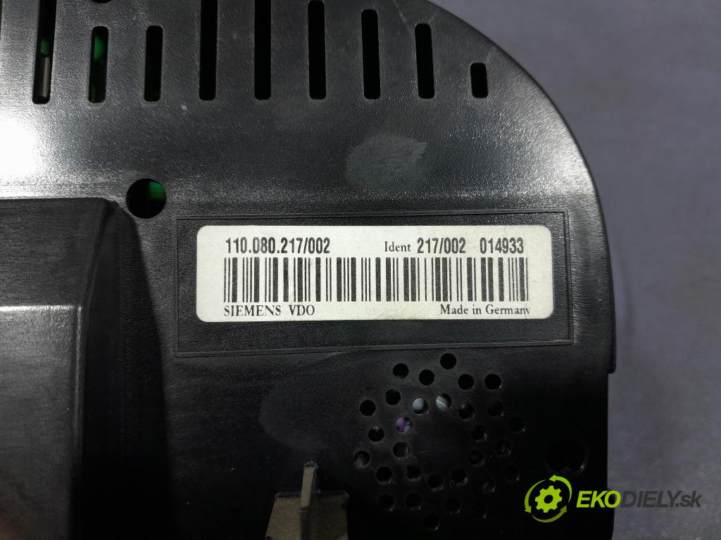 Vw Touran 2003 prístrojovka/ budíky 1T0920860A