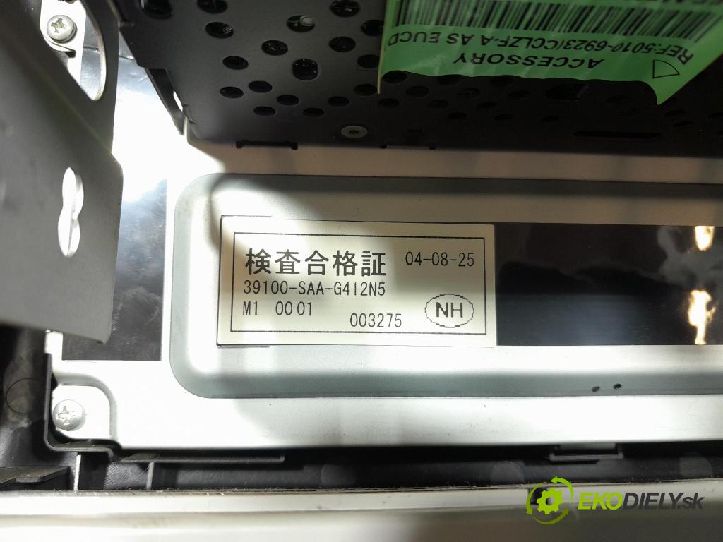 Honda Jazz 2005 Radio I Navigácia: 39100-SAA-G412N5