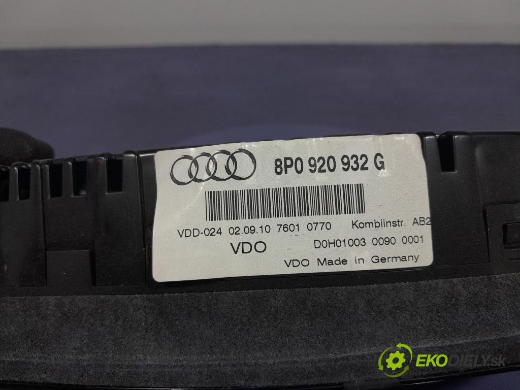 Audi A3 2010 prístrojovka/ budíky 8P0920932G