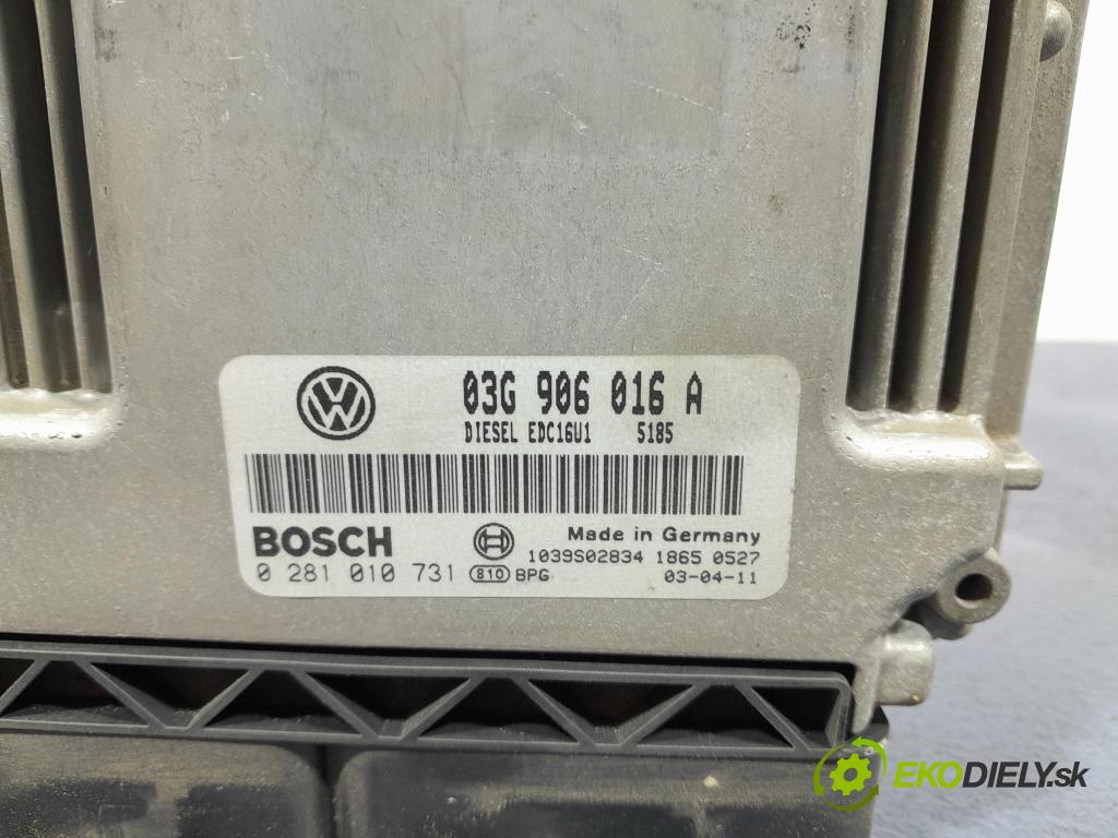Vw Touran 2003 riadiaca jednotka Motor: 03G906016A