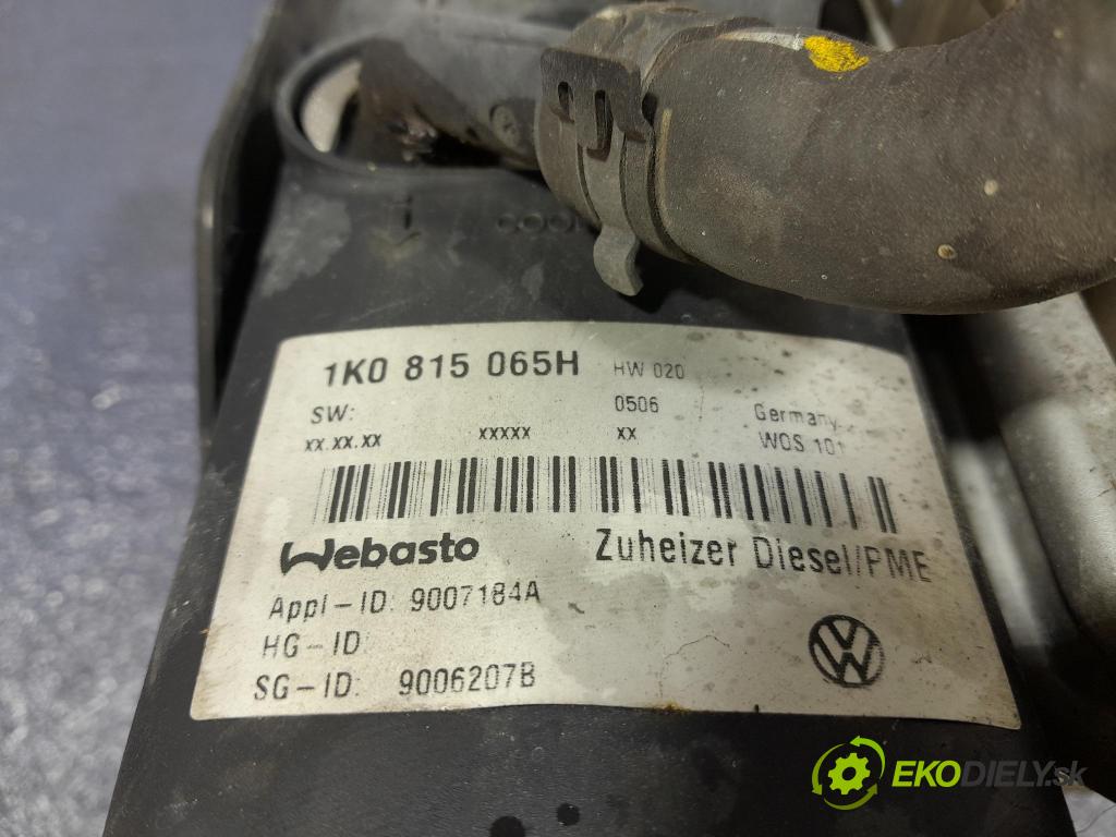 Vw Touran 2003 Webasto 1K0815065H