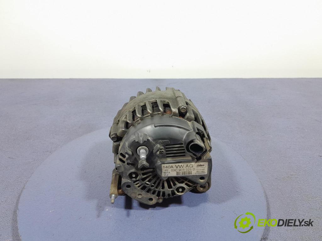 Seat Altea 2014 Alternator 03C903025D