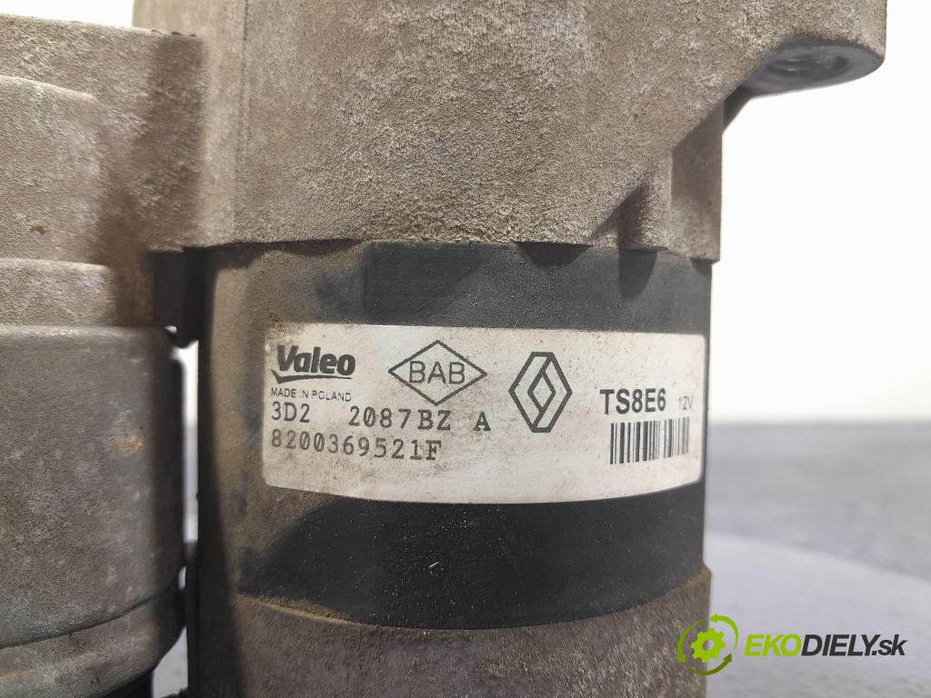 Renault Clio 2012 štartér 8200369521F