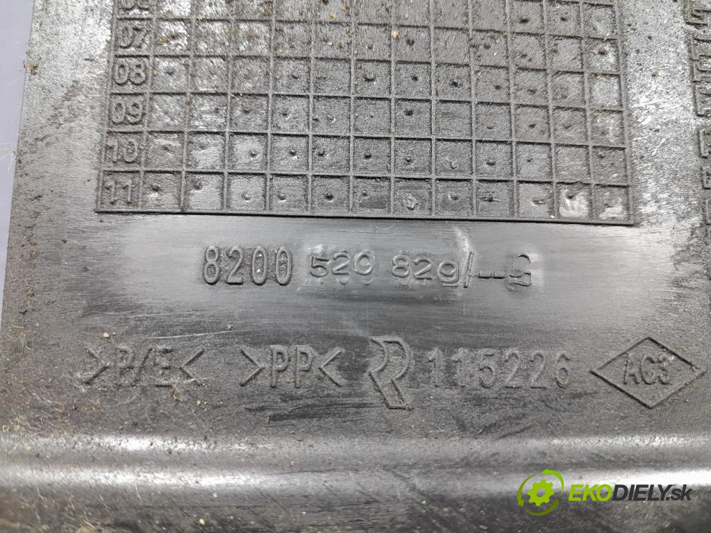 Renault Clio 2012 kryt Plast: podvozek: 8200520829