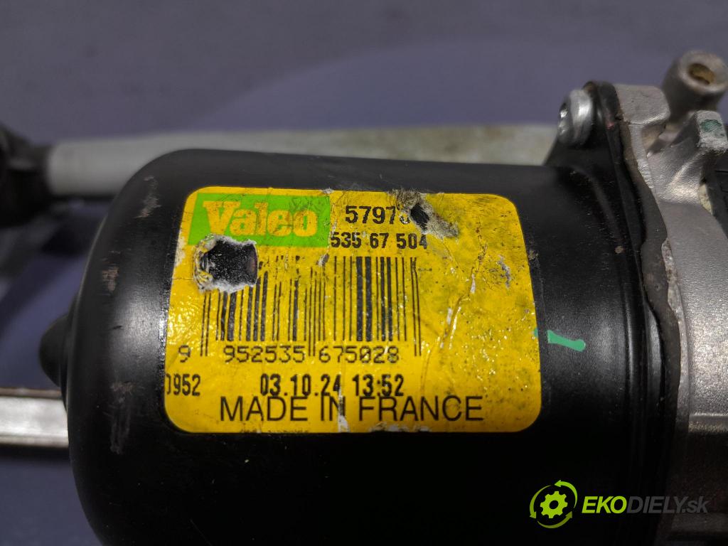Renault Clio 2012 mechanizmus motor: Stierače: Predné 53567504