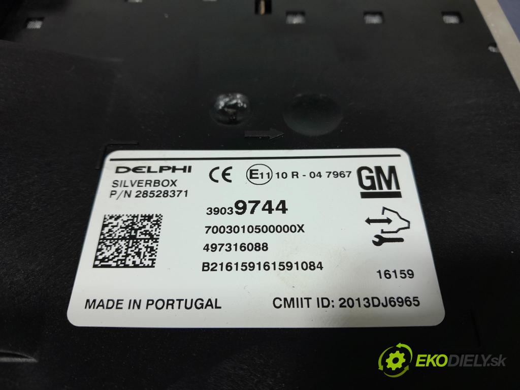 Opel Astra 2016 riadiaca jednotka 39039744
